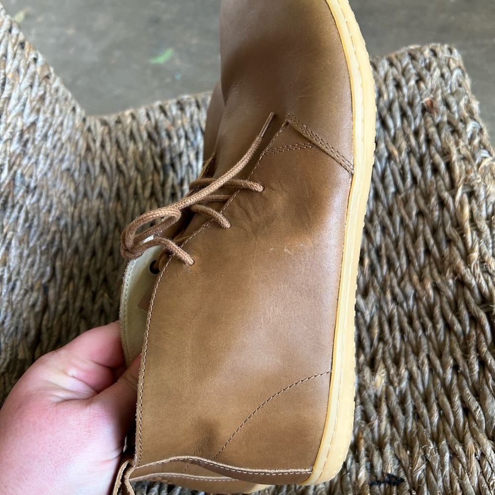 Vivobarefoot Men's Chukka Boots in Tan - Picture 6 of 10